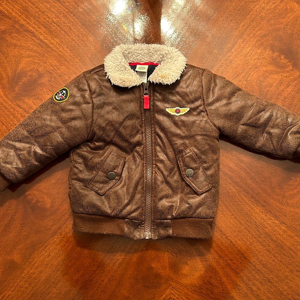 Little Me aviator jacket size 18 months